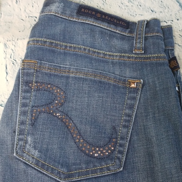 Rock Republic Sadie Straight Leg Jeans - Picture 2 of 7